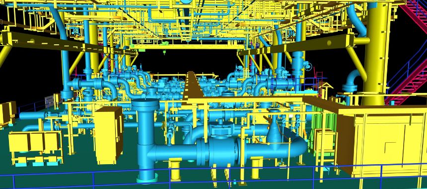 3d modelling offshore industry